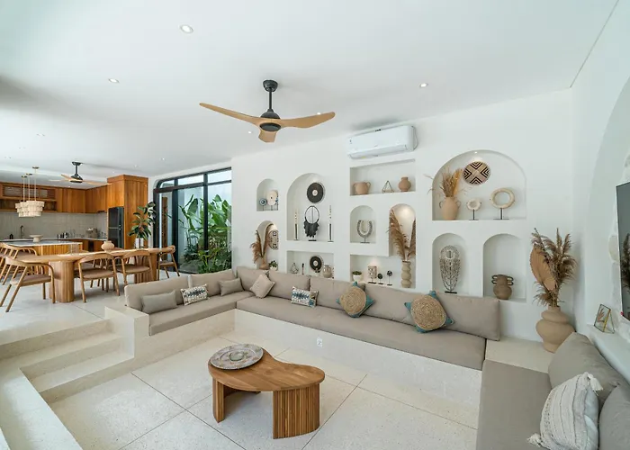 ヴィラ Amici Pererenan - Modern & Private 3br Pool チャングー